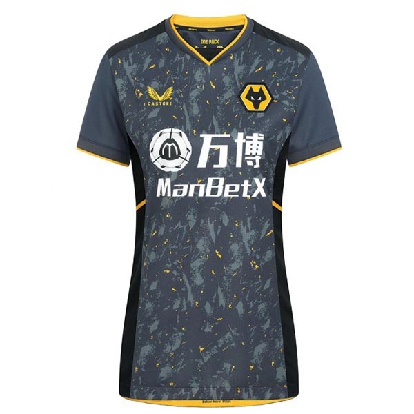 Camiseta Wolves 2ª Mujer 2021/22